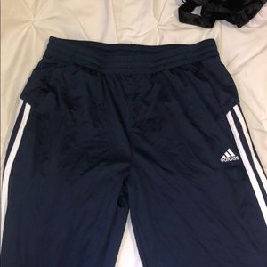 ADIDAS NAVY TRACK PANTS